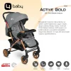 4 Baby AB-310 Active Gold Çift Yönlü Bebek Arabası - Gri
