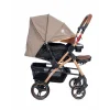 4 Baby Active Gold Plus Çift Yönlü Bebek Arabası - Kahve