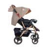 4 Baby Active Gold Plus Çift Yönlü Bebek Arabası - Kahve