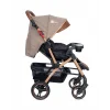4 Baby Active Gold Plus Çift Yönlü Bebek Arabası - Kahve