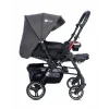 4 Baby Active Siyah Plus Çift Yönlü Bebek Arabası - Antrasit