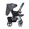 4 Baby Active Siyah Plus Çift Yönlü Bebek Arabası - Antrasit