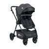 4 Baby Comfort Siyah Travel Sistem Bebek Arabası - Antrasit