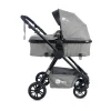 4 Baby Comfort Siyah Travel Sistem Bebek Arabası - Gri