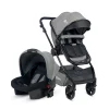 4 Baby Comfort Siyah Travel Sistem Bebek Arabası - Gri