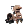 4 Baby Cool Gold Travel Sistem Bebek Arabası - Kahve