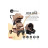 4 Baby Cool Gold Travel Sistem Bebek Arabası - Kahve