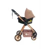 4 Baby Cool Gold Travel Sistem Bebek Arabası - Kahve