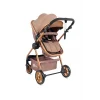 4 Baby Cool Gold Travel Sistem Bebek Arabası - Kahve