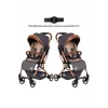 4 Baby Drone Kabin İkiz Aparatlı Bebek Arabası / Antrasit