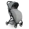4 Baby Drone Siyah Kabin Boy Bebek Arabası - Gri