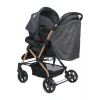 4 Baby Olimpos Travel Sistem Çift Yönlü Bebek Arabası / Gold-Antrasit