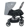 4 Baby Olimpos Travel Sistem Çift Yönlü Bebek Arabası / Siyah-Gri