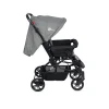 4 Baby Olimpos Travel Sistem Çift Yönlü Bebek Arabası / Siyah-Gri