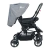 4 Baby Olympus Siyah Çift Yönlü Bebek Arabası Gri
