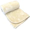 Agu soft Kabartmalı Peluş Bebek Battaniyesi 100x120cm - Beyaz