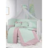Aras Bebe Joli Uyku Seti 60X120 Cm Yeşil