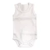 Askılı Çıtçıtlı Body Zıbın Bebek Atlet - Beyaz
