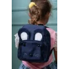 Babymiss Çocuk Sırt Çantası Kedi Desenli Anaokulu Çantası - Lacivert