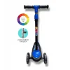 Babymiss Işıklı 3 Tekerlekli Çocuk Scooter – 3 Kademeli Yükseklik Ayarı - Mavi