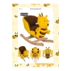 Babymiss Sallanan Ahşap Ayaklı Peluş Arı Koltuk