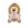 Babymiss Tekerlekli Ve Ahşap Ayaklı Sallanan At, Eşek Peluş Oyuncak - Aslan