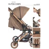 Be-Be Alpine Çift Yönlü Kabin Boy Bebek Arabası - Kahve