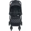 Be-Be Alpine Çift Yönlü Kabin Boy Bebek Arabası - Siyah
