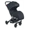 Be-Be Alpine Çift Yönlü Kabin Boy Bebek Arabası - Siyah