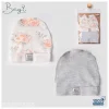 Begi 2 li Bebek Şapkası / Gri