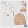Begi 2 li Bebek Şapkası / Kahve