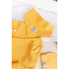 Begi Kendinden Eldivenli Natural Bebek Hastane Çıkışı Bebek Takımı Sarı - 0-3 AY
