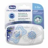 Chicco PhysioForma Light Gece Parlayan Silikon Emzik 2li 2-6 Ay Erkek
