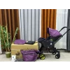 Deerway Yeni Nesil Oto Koltuğu Bebek Arabası - Mor