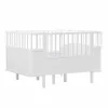 Gümüş Bebe Star Beşik Büyüyen Karyola - Beyaz