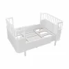 Gümüş Bebe Star Beşik Büyüyen Karyola - Beyaz