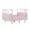 Gümüş Bebe Star Beşik Büyüyen Karyola - Pembe