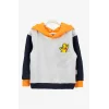 Haribo Goldbear Cepli Kapüşonlu Sweatshirt - Gri