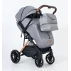Luxmom Çift Yönlü Kabin Boy Bebek Arabası - Gri