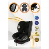 Maxi Taxi Safe Travel 0-36 kg 360 dönebilen İsofix Oto Koltuğu Gri/Siyah