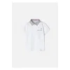 Mayoral Erkek Çocuk Polo Yaka T-shirt Beyaz 3152