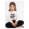 Mayoral Kız Çocuk Baskılı Uzun Kol Tshirt