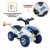 Uj Toys Müzikli ve Led Işıklı Akülü Atv 6V Ranger Beyaz