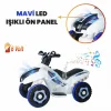 Uj Toys Müzikli ve Led Işıklı Akülü Atv 6V Ranger Beyaz