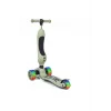 UniCare Smart Oturaklı Çocuk Scooter 3 Tekerlekli Led Işıklı Scooter Yükseklik Ayarlı - Yeşil