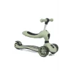 UniCare Smart Oturaklı Çocuk Scooter 3 Tekerlekli Led Işıklı Scooter Yükseklik Ayarlı - Yeşil