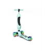 UniCare Smart Oturaklı Çocuk Scooter 3 Tekerlekli Led Işıklı Scooter Yükseklik Ayarlı - Su Yeşili