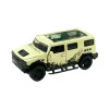 Vardem Çek Bırak Kapıları Açılan 1:43 Metal Jeep - Sarı