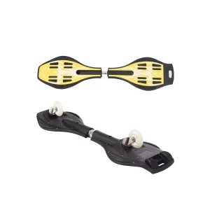 2 Teker Yolda Sörf Keyfi İçin Özel Skateboard Waveboard Dizayn Kaykay - Sarı