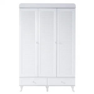 2KA Aqua White 3 Kapılı Dolap